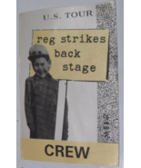 ELTON JOHN REG STRIKES BACK 1988 U.S. TOUR CREW PASS COMEBACK TOUR AGAIN... - €12,85 EUR