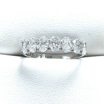 1.30 Karat Ovaler Schliff Kunstdiamanten Grown Diamant Wedding Band für ... - £887.33 GBP+