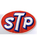 Vintage Advertising Patch STP Motor Oil 5.5&quot; x 8.25&quot; - £19.60 GBP