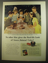 1952 Ansco Color Film Ad - No other film gives the real-life look of Ansco  - £14.45 GBP