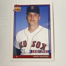 John Dopson - 1991 Topps #94 - Boston Red Sox Baseball Card - $1.97