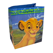 VINTAGE 1990&#39;s DISNEY THE LION KING GIFT / PARTY BIRTHDAY BAG PAPER - $141.66 MXN