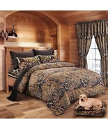 7 PC NATURAL QUEEN MIX SIZE AND COLOR CAMO COMFORTER BLACK SHEETS CAMOUF... - €97,24 EUR