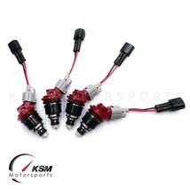 4 X 1400cc Côté Alimentation Carburant Injecteurs pour Nissan Nismo SR20 S13 S14 - $251.99