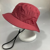 L.L. Bean Unisex S Burgundy Nylon Bucket Hat Water Resistant - $28.91