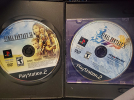 Final Fantasy Xii + Final Fantasy X( Play Station 2) PS2 Disc ONLY/ In Clear Case - £7.00 GBP