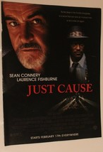 Vintage Just Cause Magazine Pinup Advertisement Sean Connery Wesley Snipes - $6.92