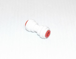 Whirlpool Refrigerator : Water Tube Fitting : 1/4&quot; to 1/4&quot; (WP2198677) {P2996} - £10.77 GBP