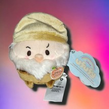 Disney Store Ufufy Snow White &amp; The Seven Dwarfs 4.5” Grumpy Plush Scented - $154.41 MXN
