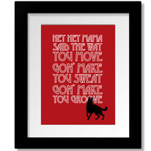 Black Dog by Led Zeppelin - Rock Music Song Lyric Art Print, Canvas or Plaque - $19.00+