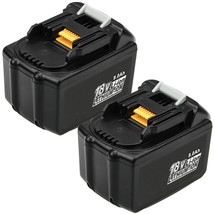 2-Pack For Makita 18V 9.0Ah LXT Lithium-Ion Tool Battery BL1830 BL1860 BL1890 - £67.75 GBP