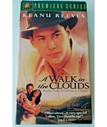 A Walk In The Clouds 1995 VHS Tape Keanu Reeves  Anthony Quinn PG13 - $5.93