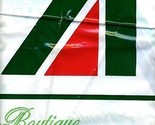 A Boutique ALITALIA Plastic Shopping Bag Alitalia Airlines Italy  - £15.56 GBP