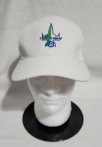 Top Flight S White Baseball Cap Adjustable Fit | Used-Good Condition - £11.32 GBP