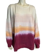 Athleta White, Pink, Orange Tie Dye Round Neck  LS French Terry Sweatshi... - €20,39 EUR Athleta White, Pink, Orange Tie Dye Round Neck  LS French Terry Sweatshi... - €20,39 EUR
