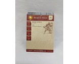 Lot Of (18) Dungeons And Dragons Deathknell Miniatures Game Stat Cards - $44.54