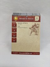 Lot Of (18) Dungeons And Dragons Deathknell Miniatures Game Stat Cards - £34.99 GBP