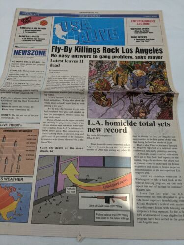 USA Alive Newspaper March 11 2021 - $17.81