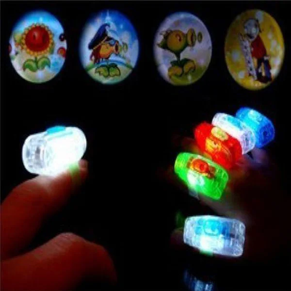 2021 Promotion Hot Sell Educational Colorful Light Toy Led Ring Finger To - £10.31 GBP