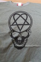 Lui - Heartagram Et Crâne T-Shirt ~ Jamais Worn ~ S/L/XL - £14.44 GBP+