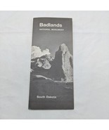 1962 Badlands National Monument South Dakota Travel Brochure - $198.42 MXN