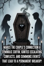 ⚰️ Eternal Break Up Couple Coffin Curse - Shatter Bonds Decay Connection⛓️‍ - $958.81 MXN