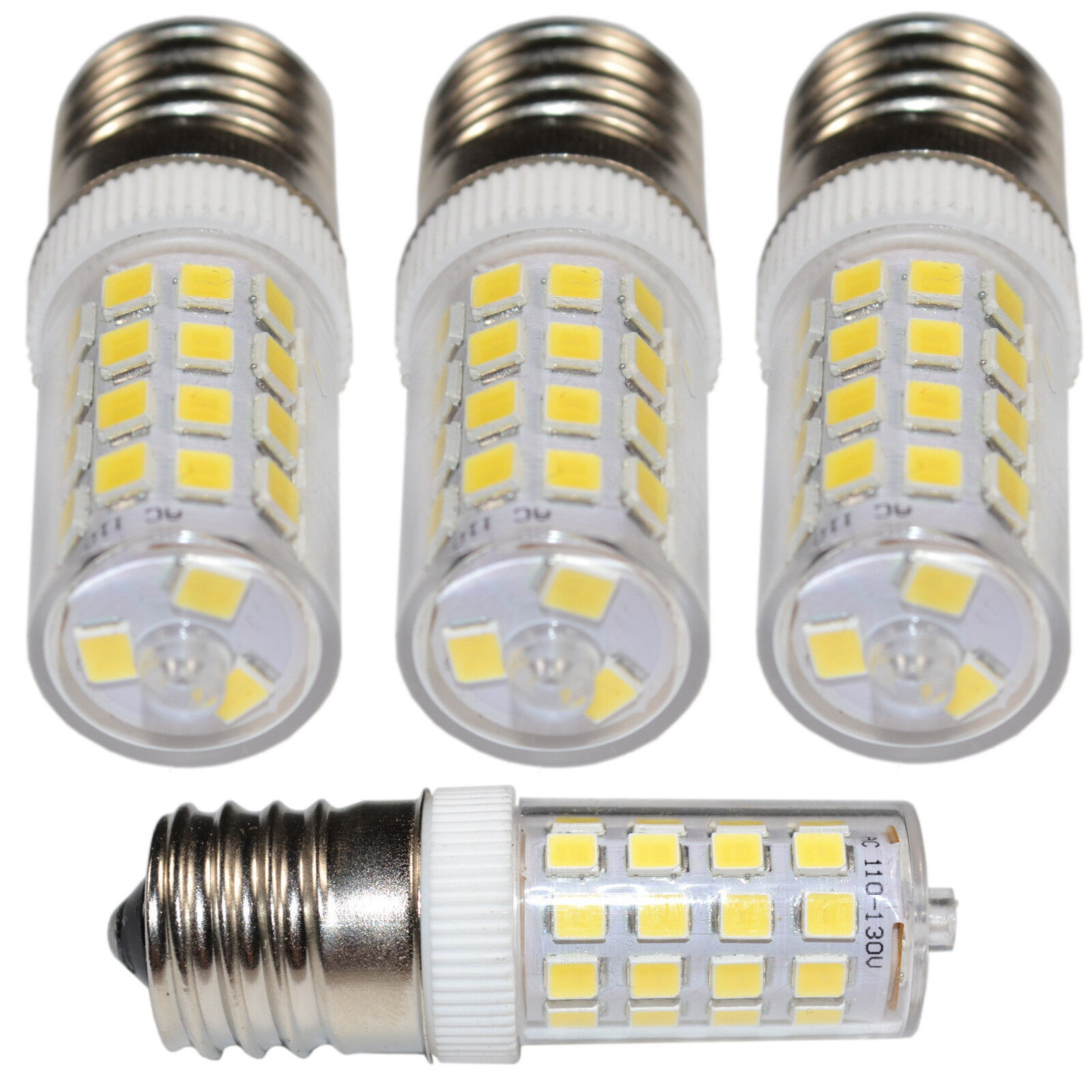 4-Pack 110V E17 Dimmable LED Light Bulb Cool White for GE WB36X10003 Replacement - $62.99