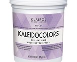 CDATA[
Kaleidocolors Violet Powder Lightener, 8 oz
New and Improved! This reformulated super tonal powder lightens and tones in one step for highlighting and special effects.
Perfect for tonal lightening
Customized clay-based lighteners for any starting level
Ideal for foiling, balayage, free-handing, highlighting and creative lightening techniques
Kaleidocolors Tonal Powder Lighteners lift up to 6 levels
Kaleidocolors Violet has anti-yellow technology that lifts hair and helps minimize brass on light hair
New mixing ratio of 1:2
For light hair (Levels 6-10)
Provides similar results to original Violet formula
Adds soft cool tones
Processing time: 10 minutes (do not use heat)
Listing and template services provided by inkFrog
Added to your wish list!
![