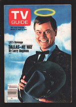 TV Guide 3/27/1982-&quot;Dallas.&quot;-Larry Hagman photo cover-Western NY State editio... - £18.12 GBP