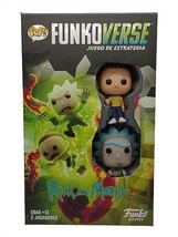 Funkoverse Strategy Game Rick And Morty 100 Spanish Version Funko Pop Vi... - $9.49
