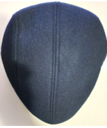 American Bears Men&#39;s Flat Cap Navy Blue Polyester One Size Fit All - $13.92 CAD