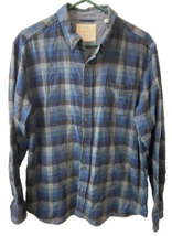 Original Weatherproof Long Sleeved Button Down Flannel Shirt Mens Size L... - £10.88 GBP