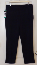 Dalia Narrow Leg Tummy Control Dress Pants Pockets NAVY Women&#39;s Sz XL NWT - $19.65