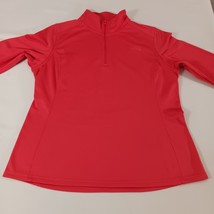 The North Face Women’s Tech Glacier 1/4 ZIP Pink Top Sweater NF0A2VG6 Size XL image 7