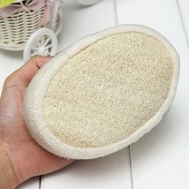 (5) Natural Loofah Luffa Pad Body Sponges Skin Exfoliator Scrubbers Set of 5 - £6.32 GBP