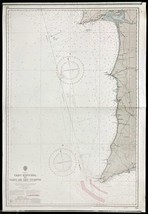 Nautical Map Portugal Cabo Espichel to Cabo de Sao Vicente Admiralty 1967 - £49.93 GBP