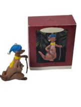 Vintage 1993 Kanga And Roo Hallmark Keepsake Ornament Winnie thePooh Hiking - £5.89 GBP