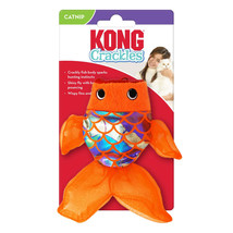 KONG Crackles Gulpz Catnip Toy Orange 1ea/One Size - £6.32 GBP