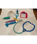 DOC MCSTUFFINS Lot 3 Accessories Thermometer Shot Needle Otoscope Pink +... - $14.84