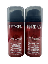 Redken UV Rescue Recovery Treat After Sun Restorative Treatment 3.4 oz. Set of 2 - £7.06 GBP