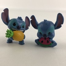 Disney Lilo Stitch Movie Feed Me Series Collectible Figures Pineapple Watermelon - £15.49 GBP