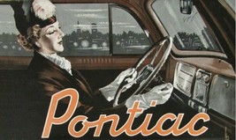 1938 Brochure Di Vendita Pontiac FULL-LINE Vintage PART-COLOR - Tedesco -... - $50.86