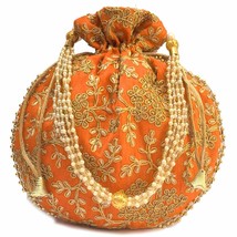 Potli for women / Handmade Hanging bag  - £19.73 GBP