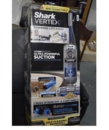 NEW Shark Vertex DuoClean PowerFin Silver/Blue Upright Vacuum Cleaner - $224.19