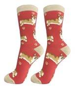 Corgi Dog Socks Full Body Fun Novelty Dress Casual Unisex SOX Puppy Pet - $208.27 MXN