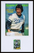 Clint Hurdle Signed Framed 1978 Sports Illustrated Cover Display Royals  - £63.06 GBP