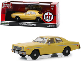 1978 Dodge Monaco Yellow The Greatest American Hero 1981-1983 TV Series  1/43 Di - £22.28 GBP
