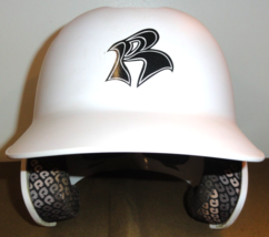 DEMARINI MODEL WTD 5403WHSM SEI CERTIFIED OPEN FACE WHITE BASEBALL HELMET - $37.61