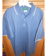 OUTER BANKS MENS POLO GOLF COLLARED SHIRT WEDGWOOD BLUE SMALL GOLF  - €3,83 EUR