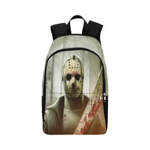 Jason Voorhees All-Over Print Adult Casual Waterproof Nylon Backpack Bag - £35.97 GBP